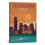 Vintage Austin (18"W x 26"H x 0.75"D)