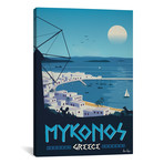 Vintage Mykonos (18"W x 26"H x 0.75"D)