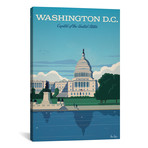 Washington D.C. Capitol (18"W x 26"H x 0.75"D)