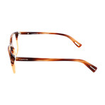 Men's VLN781 Optical Frames // Striped Brown + Straw