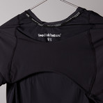 Posture Reminder T-Shirt // Black // Women's (XS)