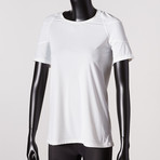 Posture Reminder T-Shirt // White // Women's (XS)