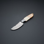 Damascus Steel Skinning Knife