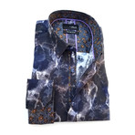 Anatoli Print Button-Up Shirt // Multicolor (M)
