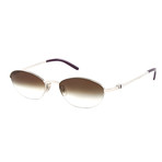 Cartier // Unisex ANA14707 Sunglasses // Silver