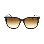 Cartier // Unisex CT0004S Sunglasses // Havana + Brown Gradient