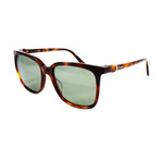 Cartier // Unisex CT0004S Sunglasses // Havana + Green Gradient