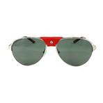 Cartier // Men's CT0034S Sunglasses // Green