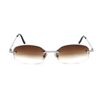 T8303009 Sunglasses // Khaki Gradient