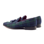 Loafer Tassels // Navy + Green (UK: 8)