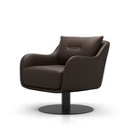 Platt Lounge Chair // Cacau Leather