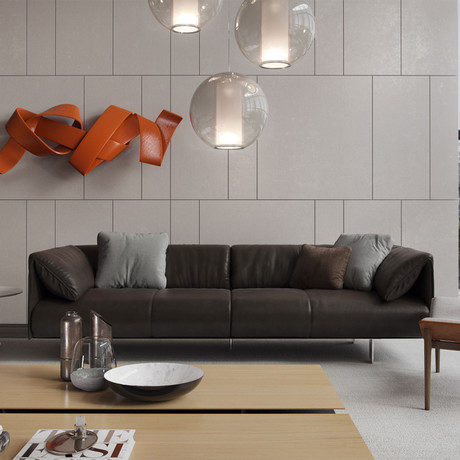 Essex Sofa // Cacau Leather