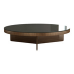 Longford Coffee Table // Walnut + Bronze