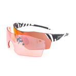 Unisex Pivlock Sunglasses // White + Black