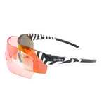 Unisex Pivlockare Sunglasses // White + Black