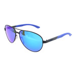Smith // Men's Salute Sunglasses // Blue + Black