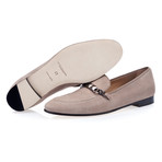 Selman Suede Loafers // Taupe (Euro: 39)