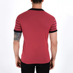 Caiden Shirt // Burgundy (XL)