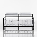 Yoko Sofa (Black Smoke)