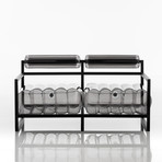 Yoko Sofa (Black Smoke)