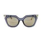 FF0060S Sunglasses // Blue + Gray + Gold