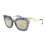 FF0060S Sunglasses // Blue + Gray + Gold