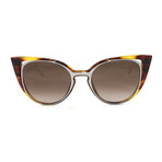 FF0136S Sunglasses // Ruthenium + Havana
