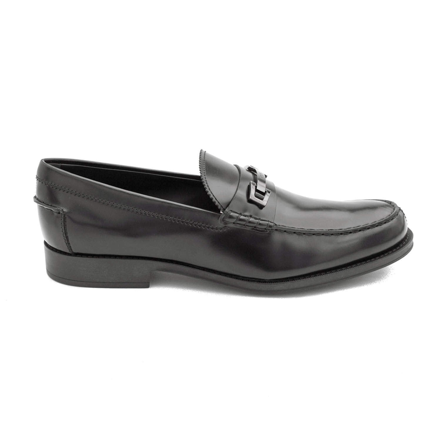 Leather Penny Loafer Shoes // Black (US: 12) - Tod's - Touch of Modern