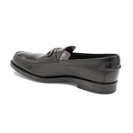 Leather Penny Loafer Shoes // Black (US: 7)