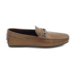 Leather Penny Loafer Shoes V2 // Brown (US: 8)