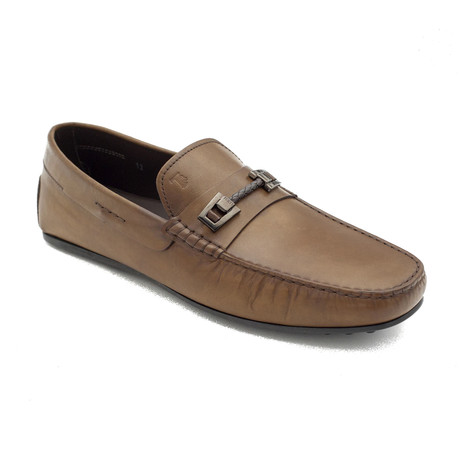Leather Penny Loafer Shoes V2 // Brown (US: 11) - Tod's - Touch of Modern