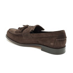 Suede Penny Loafer Shoes V1 // Brown (US: 10.5)