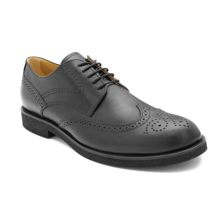 Leather Oxford Dress Shoes V1 // Black (US: 6)