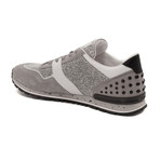 Leather Fabric Sneaker Shoes // Gray (US: 10)