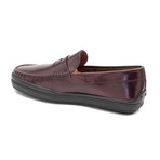 Tod's Men's Penny Loafer Shoes // Burgundy (US: 6)