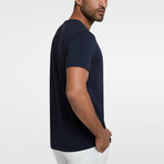 Pique T-Shirt // Navy Blue (XS)