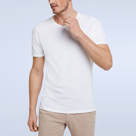 Pique T-Shirt // White (XS)