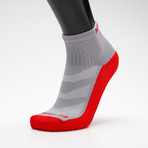 High Performance Quarter Sock // Gray (S)