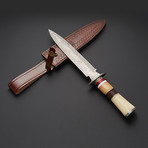 Damascus Dagger Knife // DGR-S01