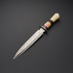 Damascus Dagger Knife // DGR-S01