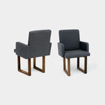 C2A W Chair // Linen Blend (Moss)