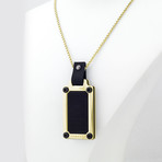 Black Forge Pendant (24 Carat Gold Plated)