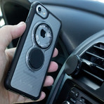 Crystal iPhone Case // Carbon Clear (iPhone 6/7/8)