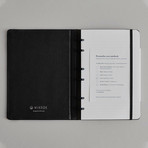Large Refillable Notebook (Black)