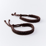 MosquitNo Nano-Tech Woven Bracelet // Set of 2 (Brown)