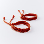 MosquitNo Nano-Tech Woven Bracelet // Set of 2 (Orange)