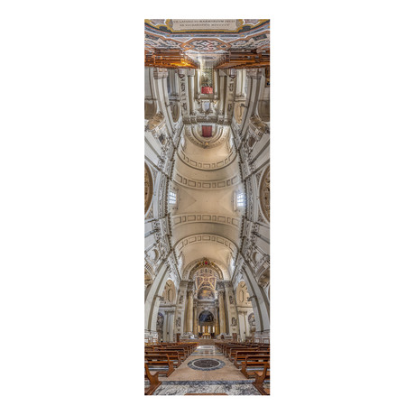 Cathedral Metropolitan di Saint Peter, Bologna, Italy (4"W x 12"H x 0.5"D)
