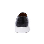 Wing Cap Sneaker // Black (Euro: 44)