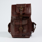 Traveler Backpack // Chestnut Brown