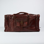 Traveler Duffle Bag // Chestnut Brown